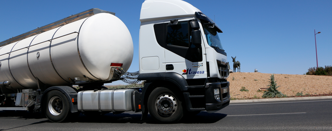 Transport of liquid foodstuff merchandises