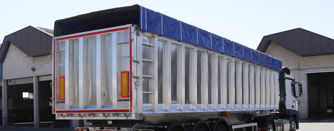 Transport of solid merchandises